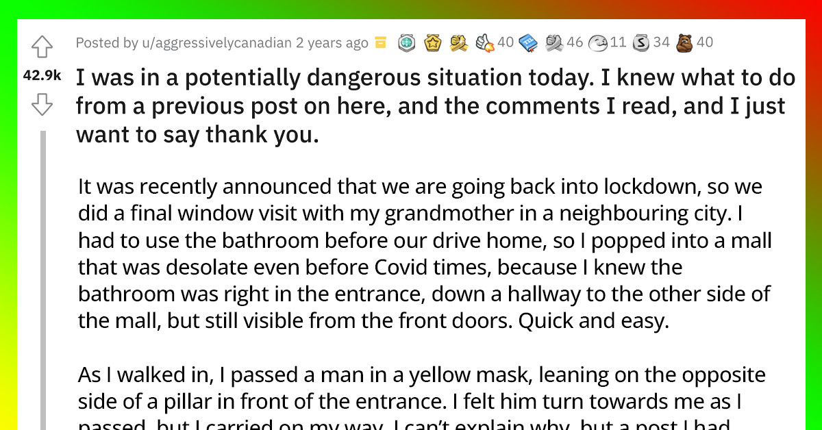 Reddit Comments Save A Woman From A Potentially Dangerous Situation And Helped Her Escape A Stalker