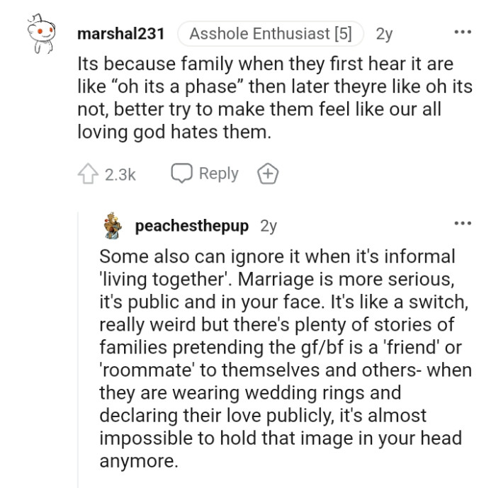 It's time to head into the comments and find out what other Redditors have to say