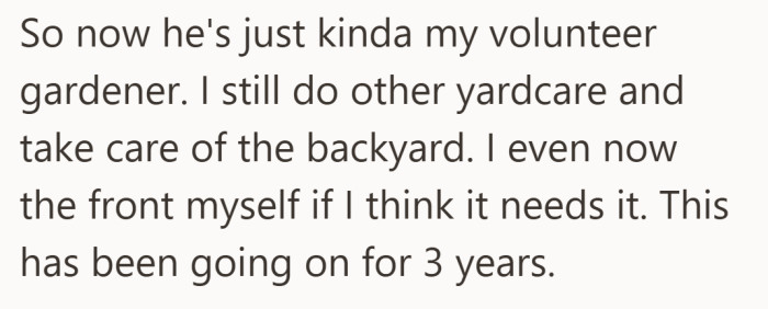Three years in, the situation feels less like a favor and more like an awkward stalemate.