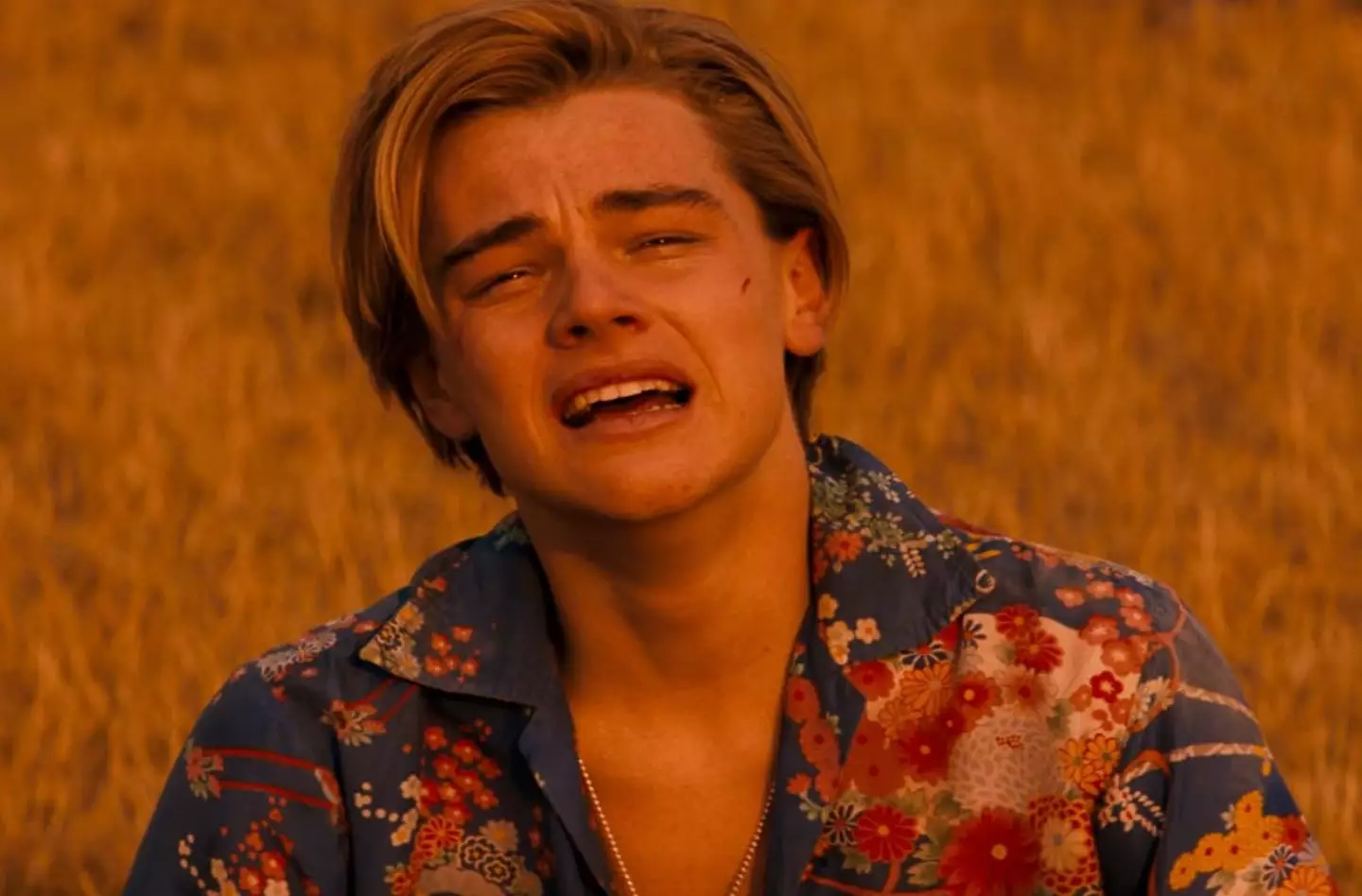 Leo channeling Romeo’s heartbreak—or maybe just reacting to Natalie Portman’s departure from the project
