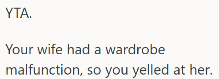 OP is wrong for yelling at her.