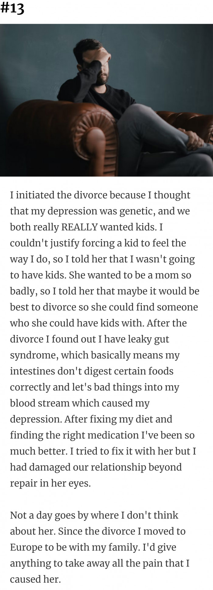 13. That's what true love can do.