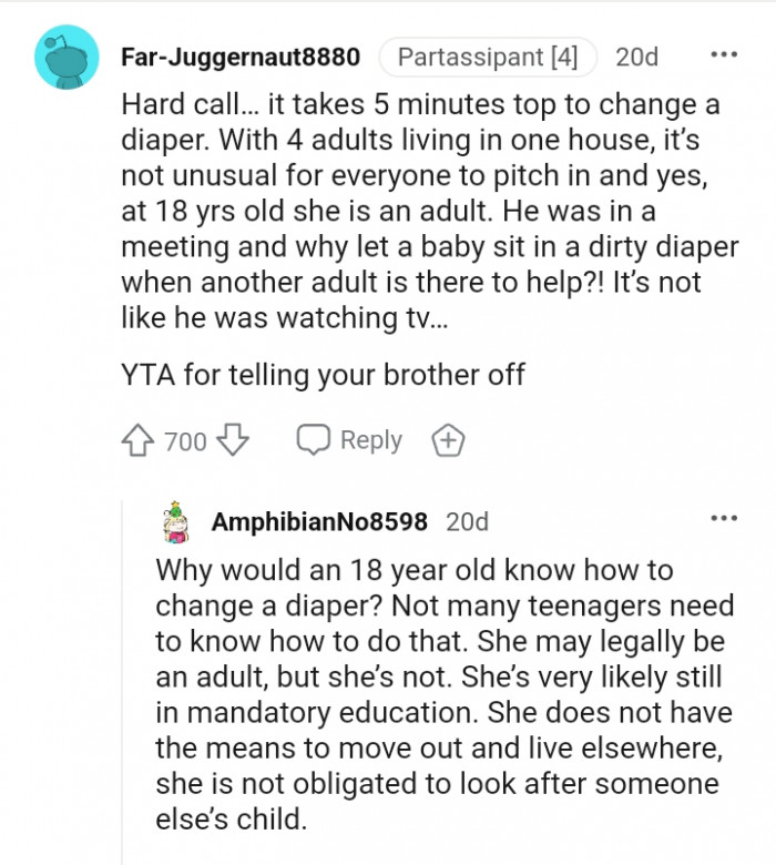 It's not like he was watching TV