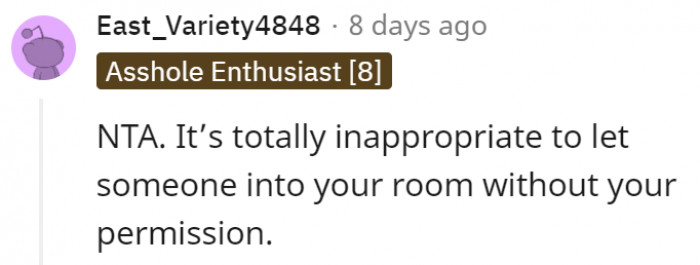 1. They're violating your privacy