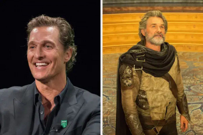 The Guardians of the Galaxy Vol. 2 character of Ego was declined by Matthew McConaughey, who decided he would rather play in The Dark Tower.