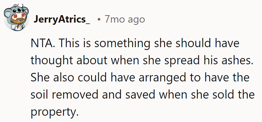 She planted her past; now it's blooming into blame. She should've dug deeper into her future plans.