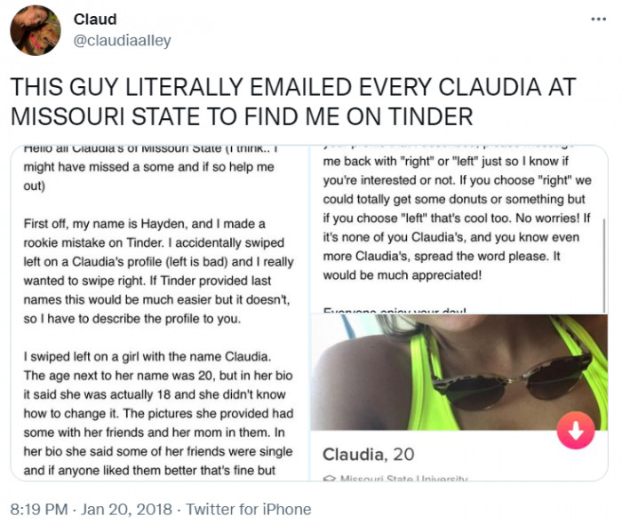 7. He really tried...