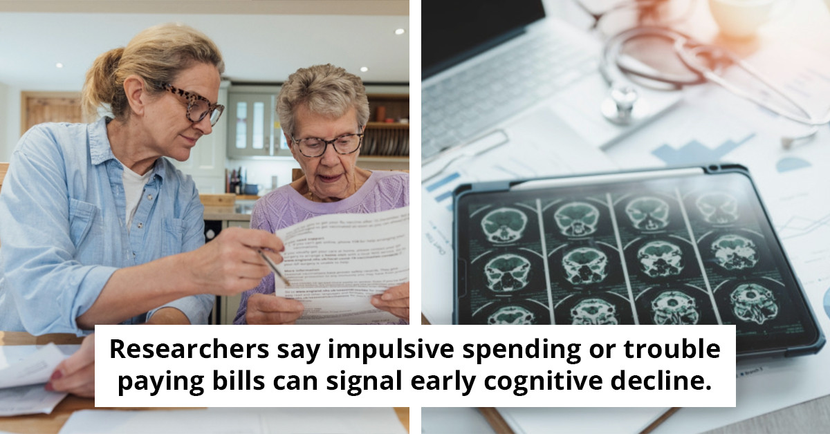 New research reveals that early indicators of dementia could be reflected in your banking activity.