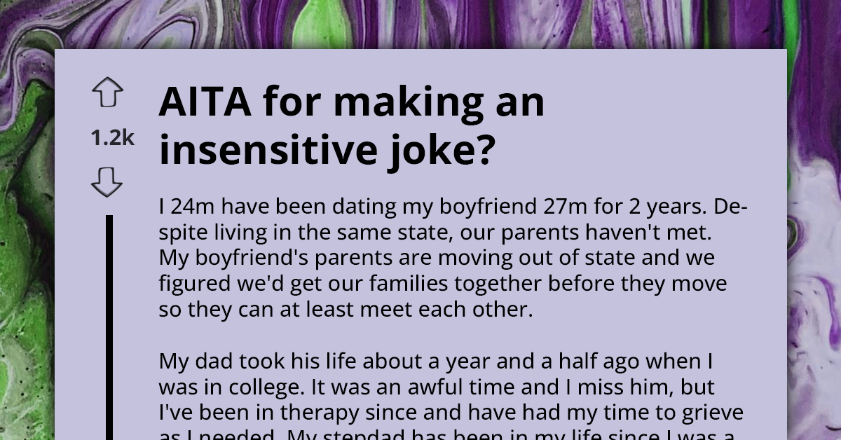 Man’s Dark Joke About His Late Dad Falls Flat During Dinner With Boyfriend's Parents