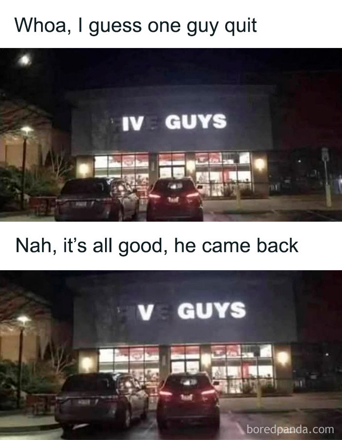 8. Wait 4…no Wait 5 Guys