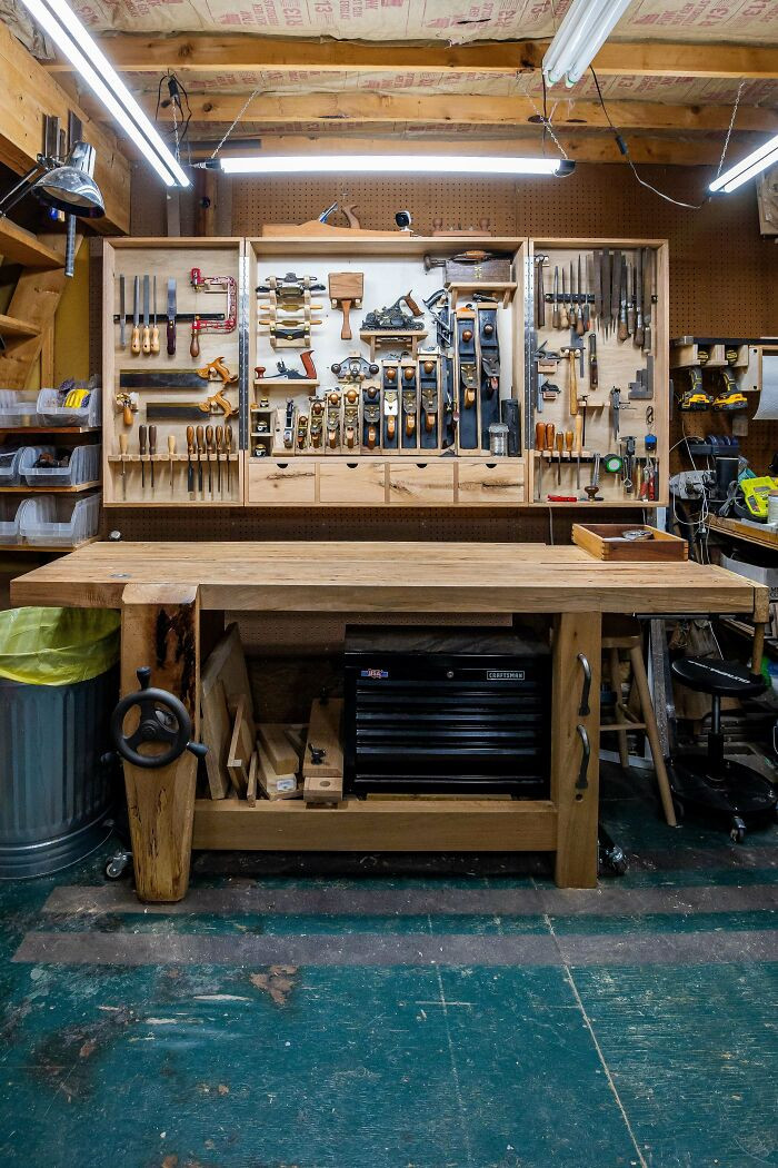 "I Finished My Hand Tool Cabinet"