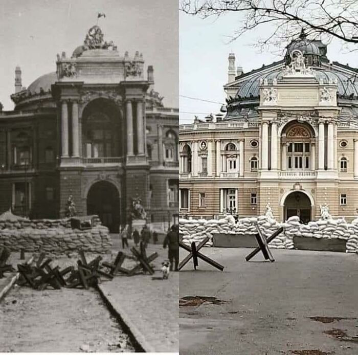 33. Odessa, Ukraine: 1942 vs. Today