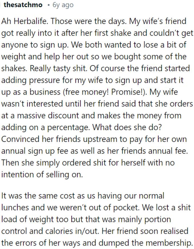 A learning experience.