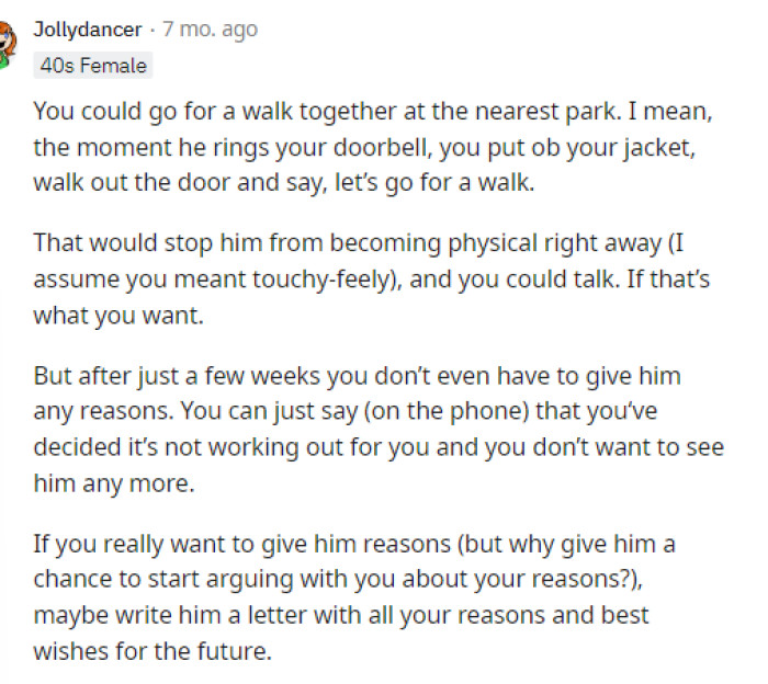 We definitely agree that this may have been the right move, and by her update, it seems like this is kind of what she did.