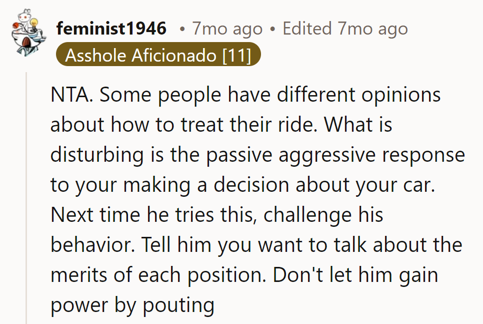 Car rules—no backseat driving allowed!