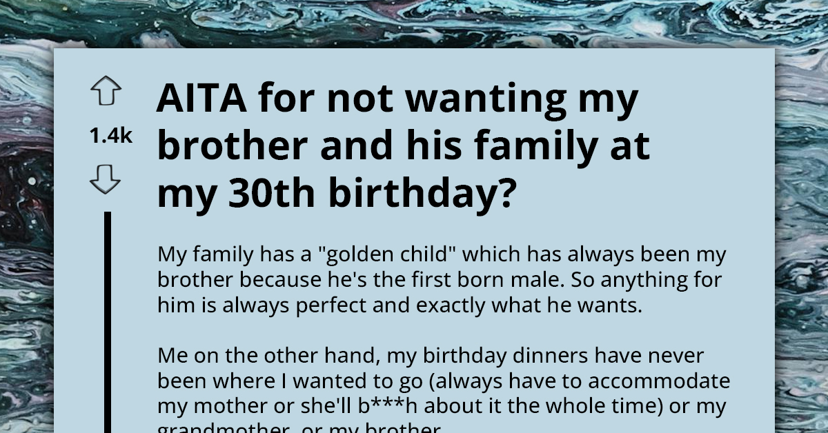 Redditor Cancels Own Birthday Celebration To Avoid Sharing Spotlight With Nephew