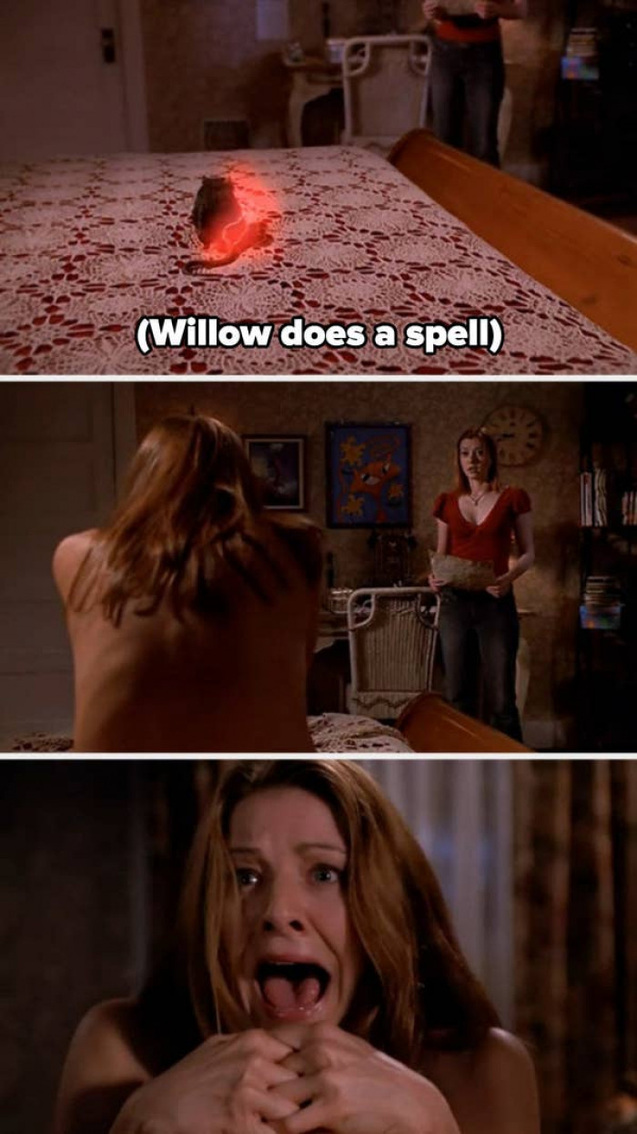 Then she's basically forgotten again until Season 6 when Willow suddenly decides to try turning her human again.