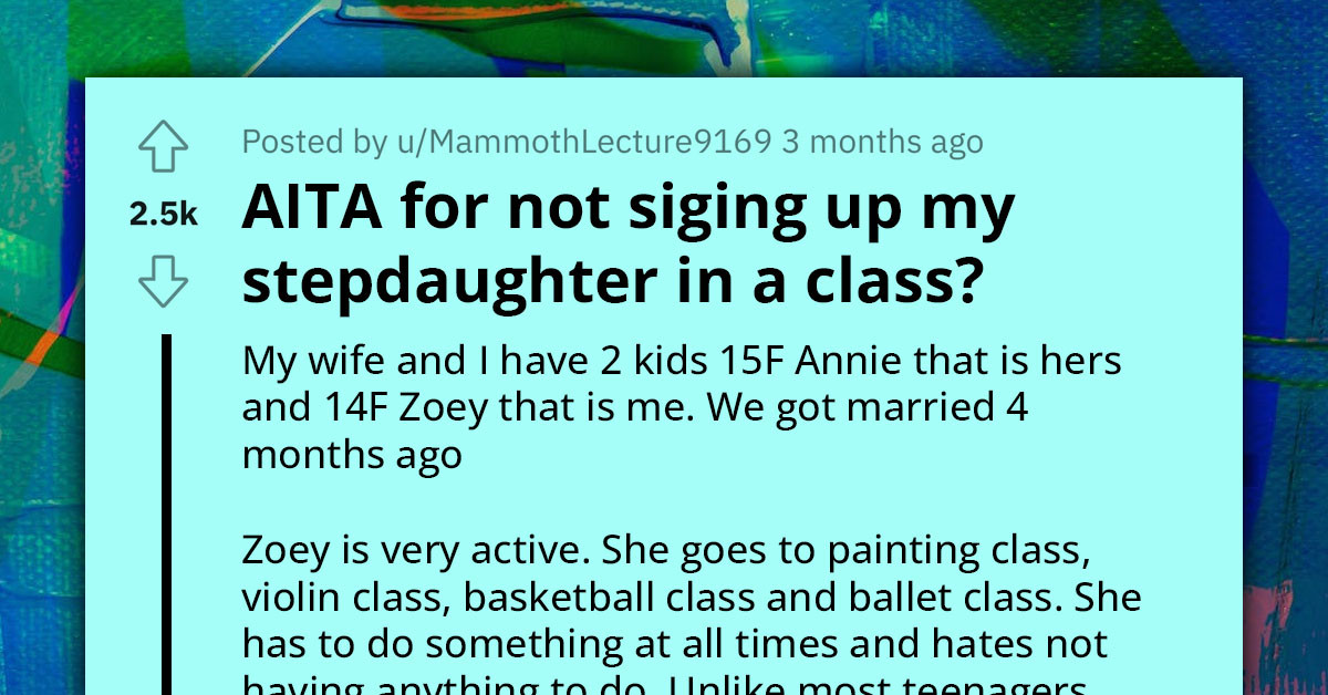 Man Pays For Tons Of Activities For His Daughter, Wife Wants The Same For Her Daughter