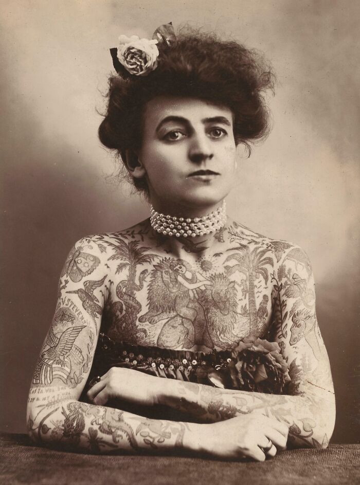 "Maud Wagner, America's First Female Tattoo Artist"