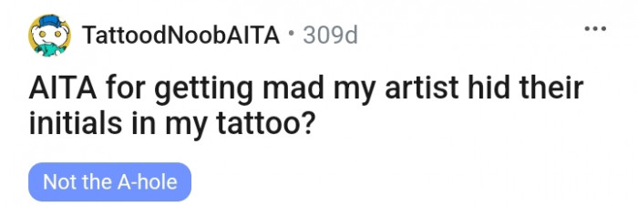 The OP starts the story