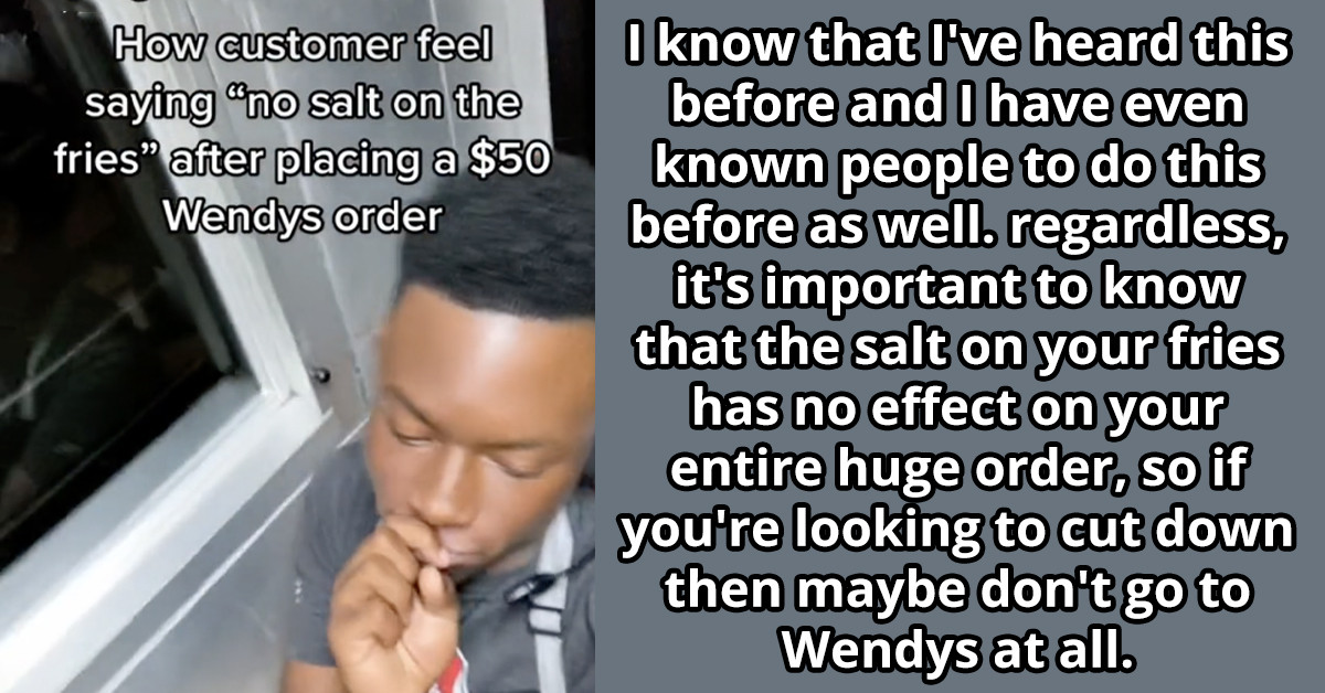 Wendy's Employee Mocks Customers On TikTok And It Unexpectedly Blows Up