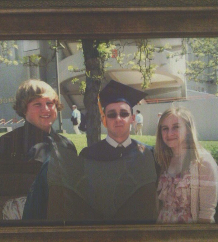 28. Well here we have a graduate and an 'under'graduate