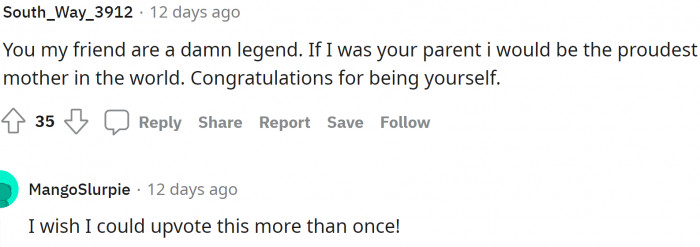 Some mothers would definitely be proud to have him as a son, especially after all of this.