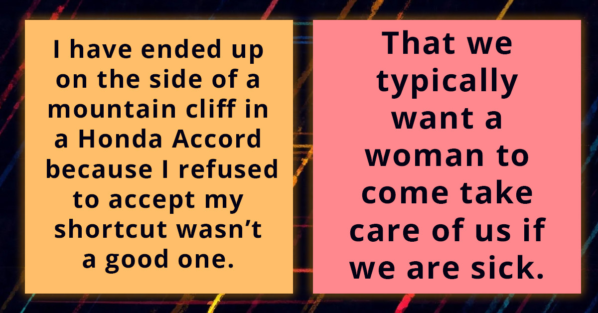 Guys Are Sharing 18 Male Stereotypes That They Actually Agree With And It Has Us Dying Laughing