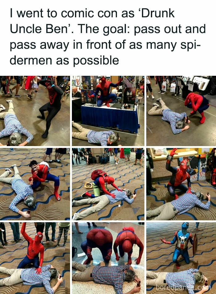 "Drunk Uncle Ben: Breaker Of Spider-Men"