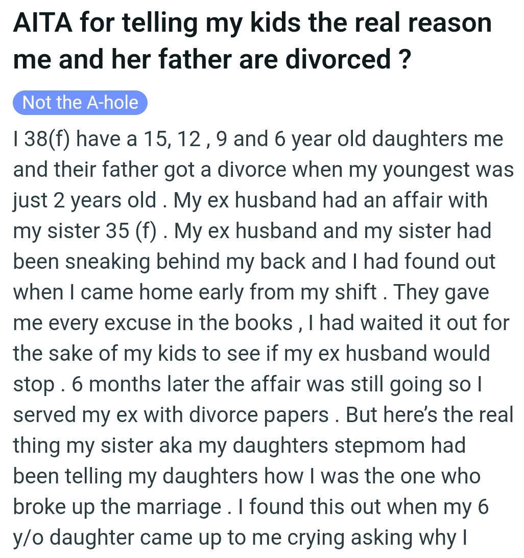 OP Kicks Off Her Story