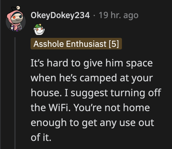 Or just change the password