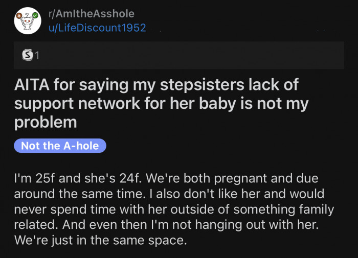 Here's the original Reddit post by u/LifeDiscount1952: