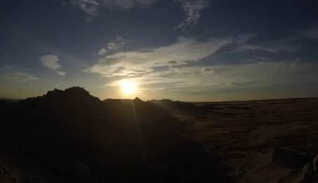 30. Badlands National Park in South Dakota