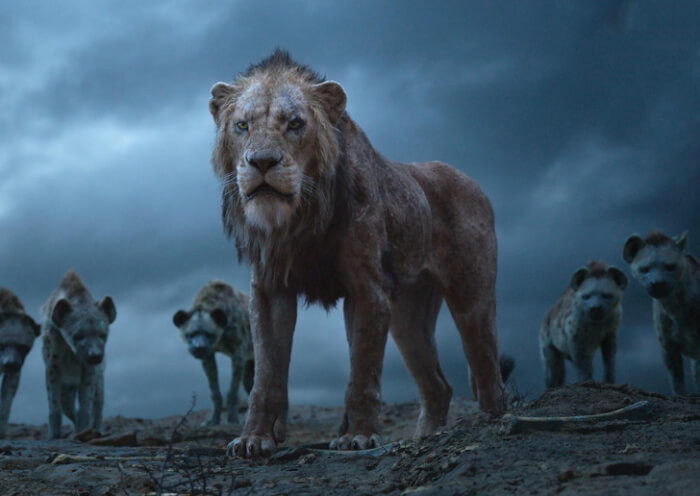 6. The primary antagonist's nickname, Scar, is simply descriptive of his appearance in The Lion King