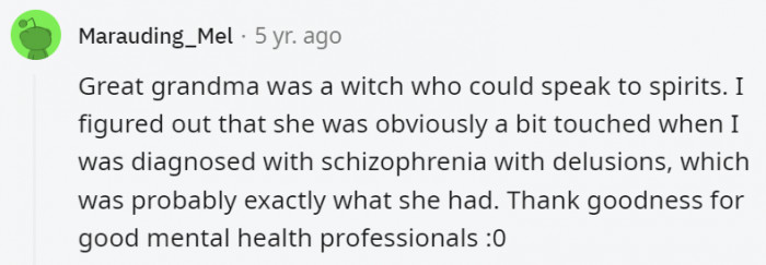11. Maybe it's just a classic case of it running in the family