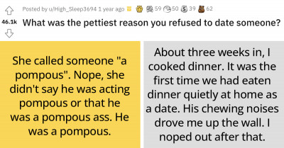 Redditors Shared Petty Reasons Why They Broke Up With Someone