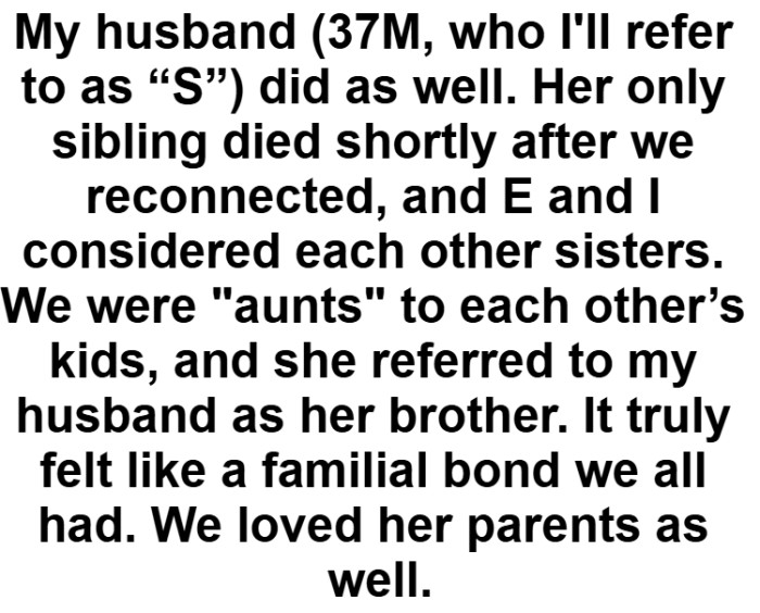 Hearing the history is very important here to understand the situation.