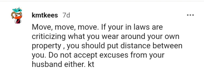 Do not accept excuses from your husband