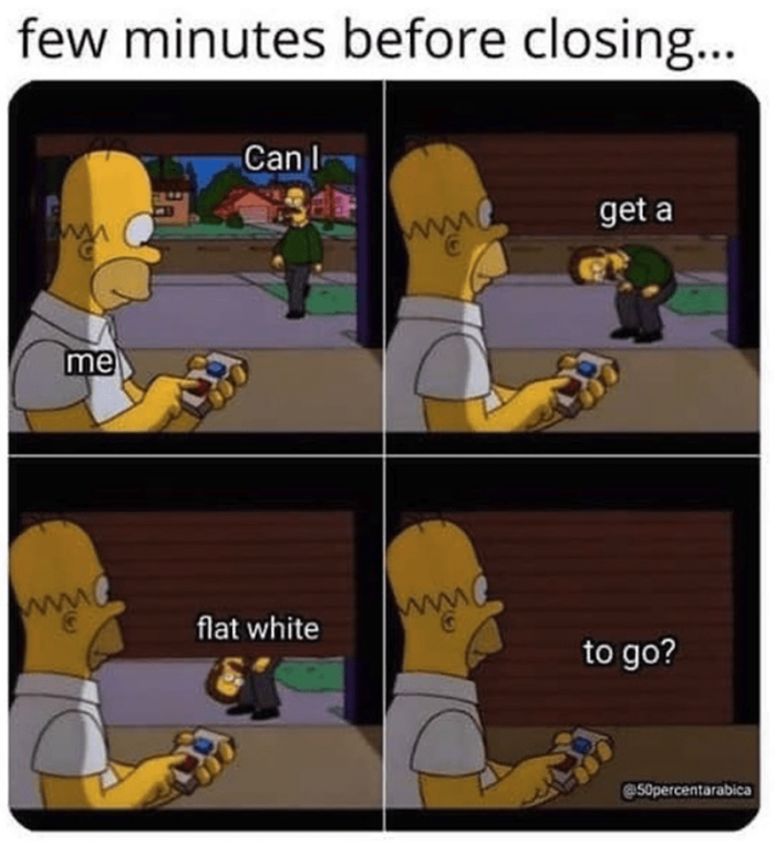 4. That's how you shut the door.