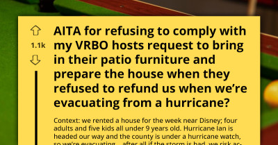 This Family Escaping A Hurricane Got An Unexpected Request From Their Rental Hosts