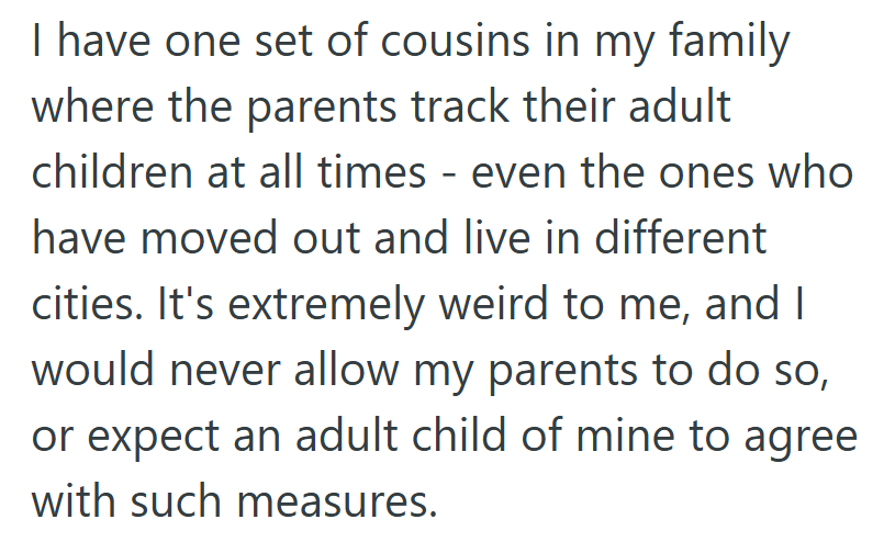 At that point, it’s less 'Find My Family' and more 'Family Surveillance Network.'