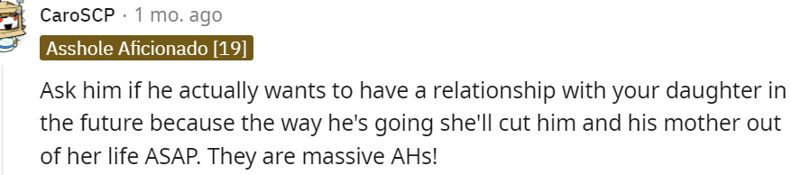 10. Your MIL and your husband are in the wrong