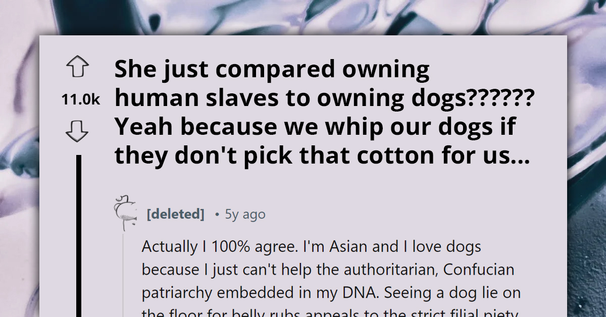 Woman Claims White People Love Dogs Because Deep Down They Miss Owning Slaves, Watch How People React