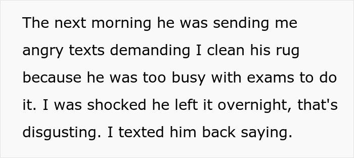 He left it overnight