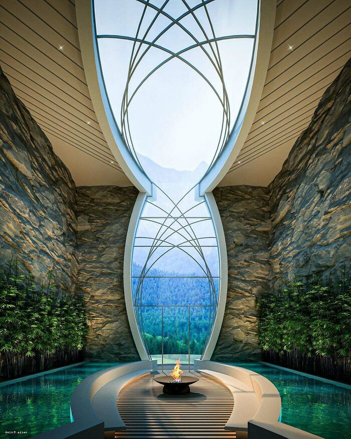 13. Moazzen's design and visualization of Redemption Hall.