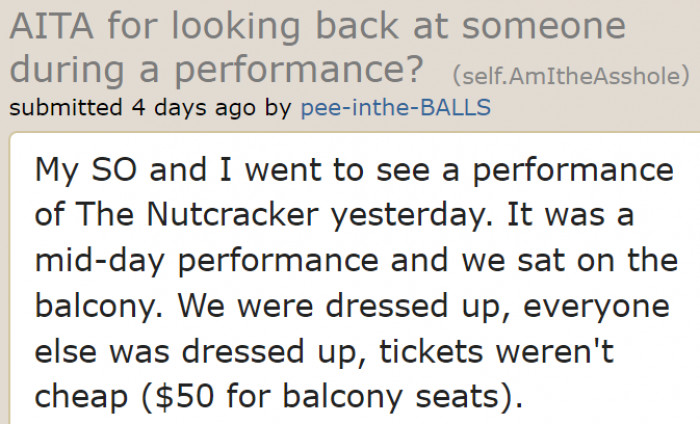 Tickets to The Nutcracker were expensive.