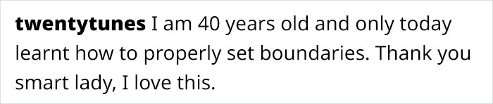 This Commenter Is Thanking the Smart Lady