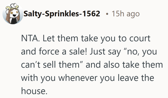 That escalated from sibling disagreement to courtroom energy very quickly.