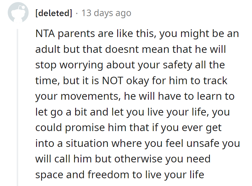 Parents worry, but tracking adult kids? That's next-level.