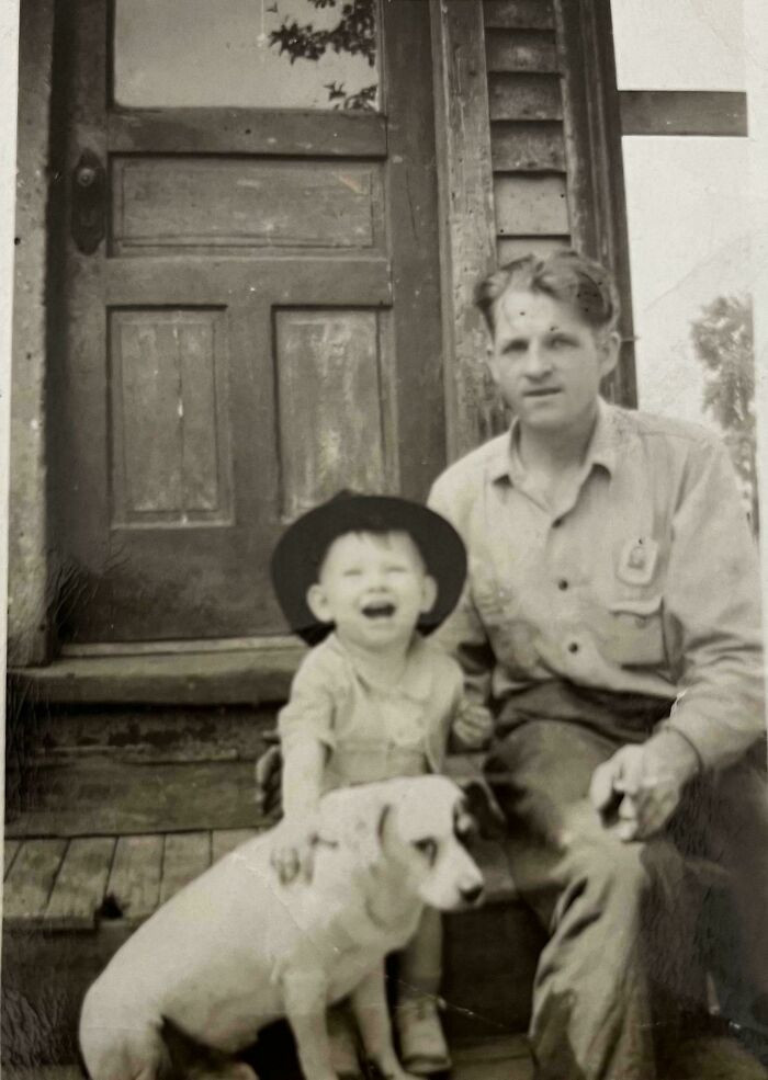"My Grandfather And My Uncle-1942"